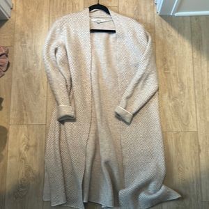 Loft Tan Chevron Coatign